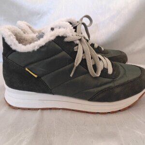 R-Evolution Rieker Womens 8.5 Narcissa 40861-54 Green Side Zip Ankle Boots 39